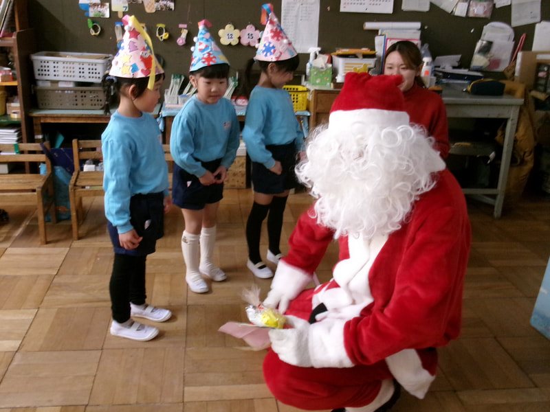「サンタさん　食べてください」