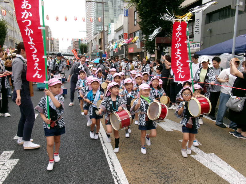 太鼓のいい音、響かせてね！