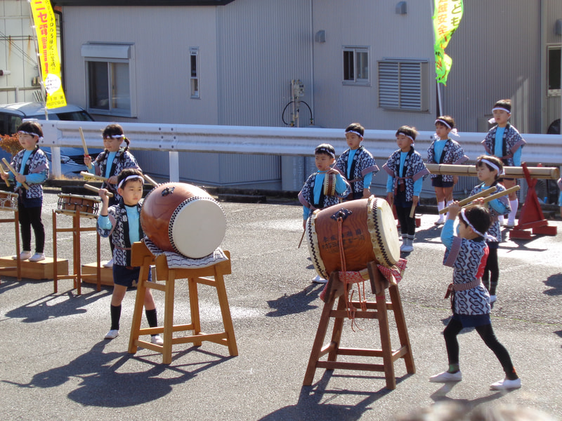 太鼓の音がみんなの心響いてきたよ。