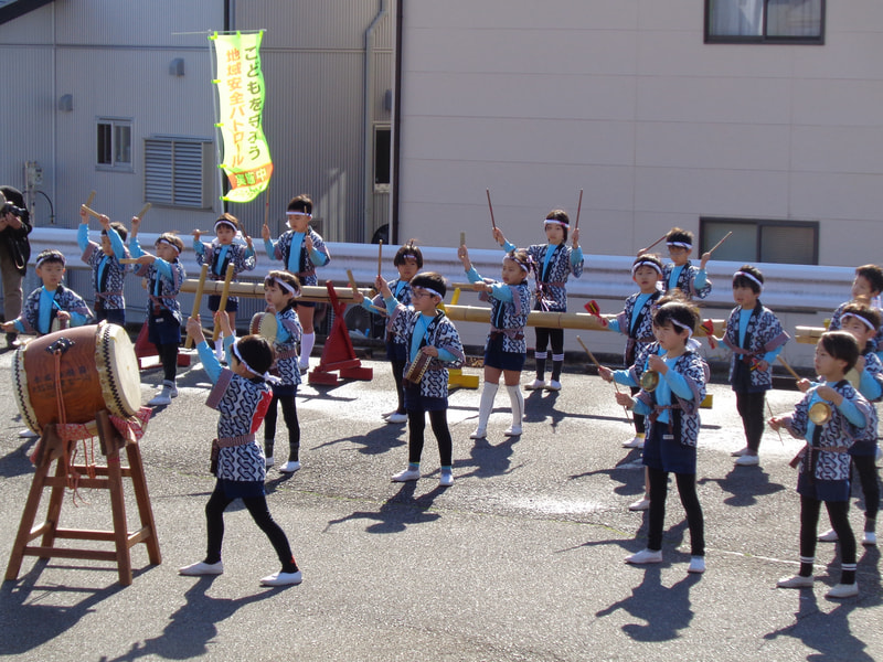 元気太鼓。堂々とした姿で、カッコイイね。