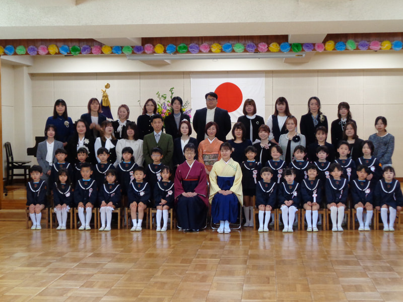 入園の時には、赤ちゃんのようにぷよぷよしたお顔だったけれど、凛々しいお顔に変わったね。