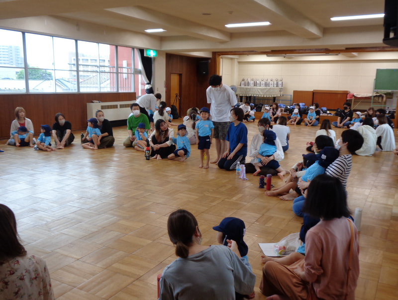 親子そろって自己紹介