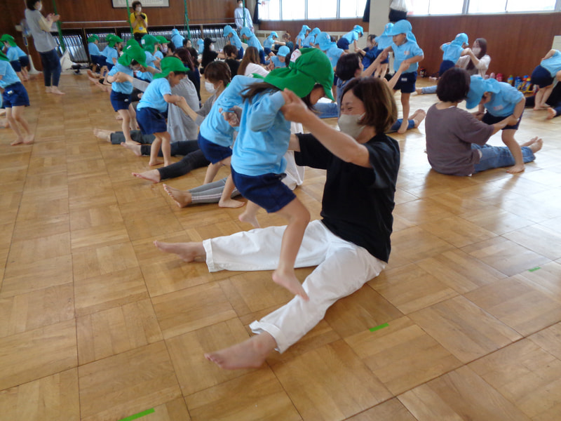 息を合わせて