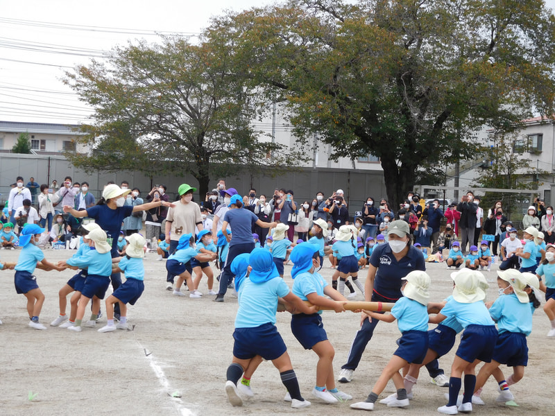 年長組 棒引き