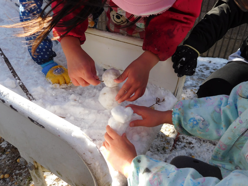 雪だるま できるかな