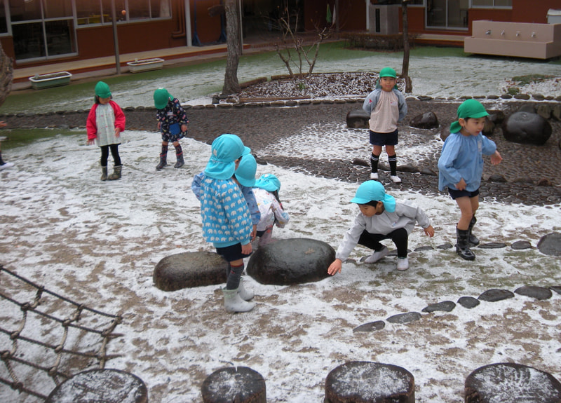 雪をあつめて！