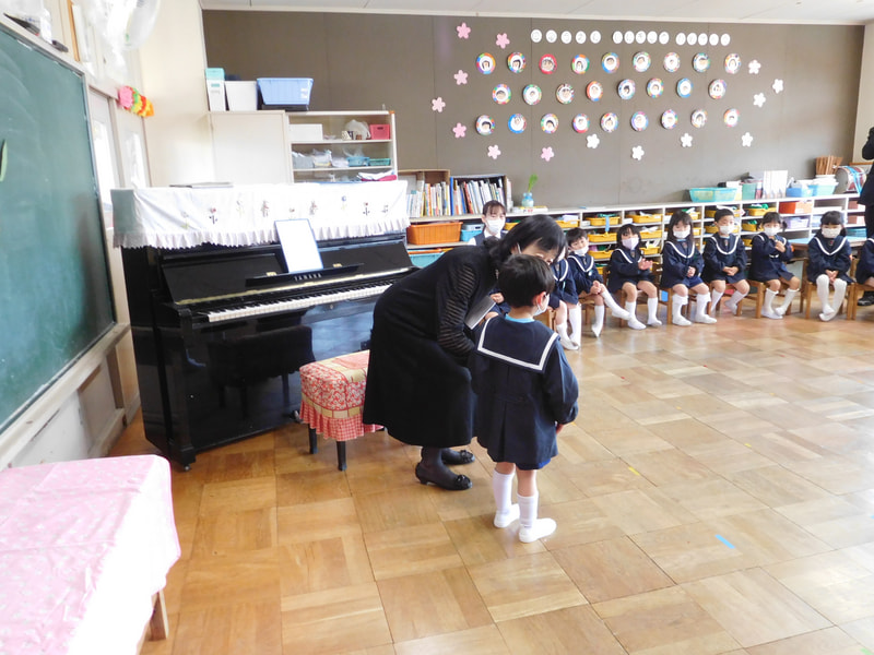 年中さんのクラスにも新しいお友達が入りました