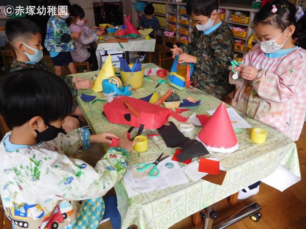 どんな帽子にしようかな