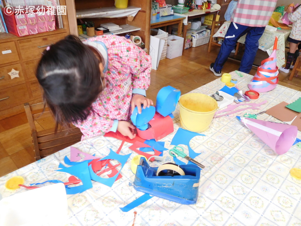 ミッキーマウスの帽子にしよう