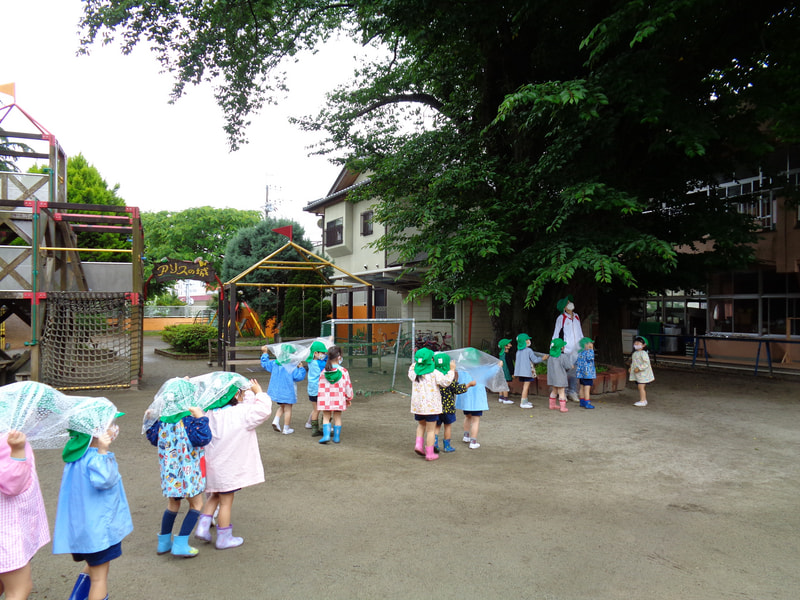 あれ?雨が降ってない??