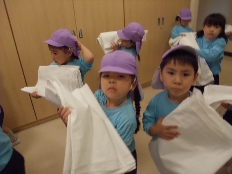じぶんのシーツをもっていこう