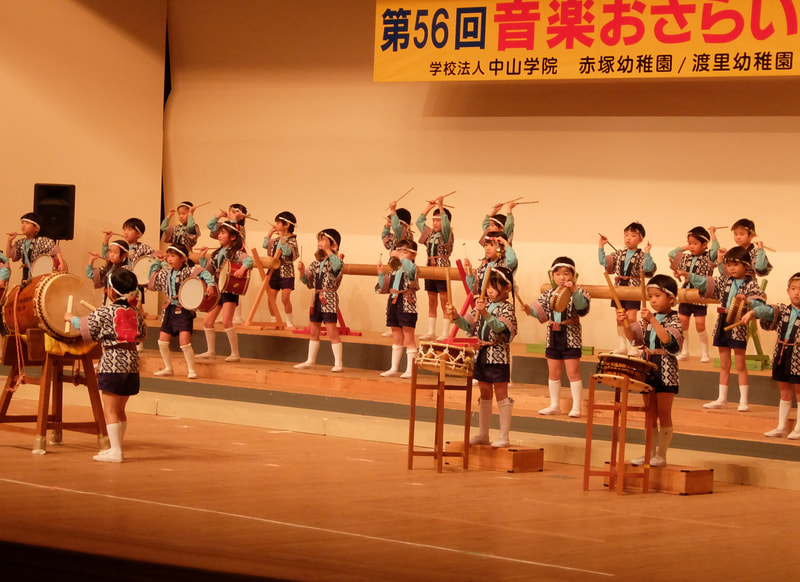 年長組　なかよし太鼓