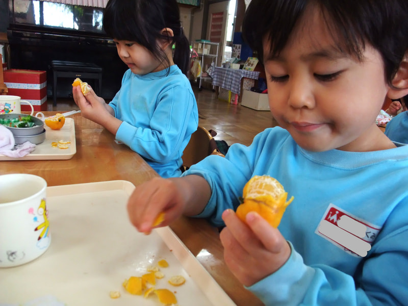 じぶんでむけるよ