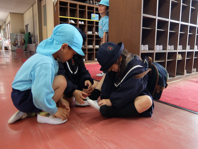 じぶんではけるんだね