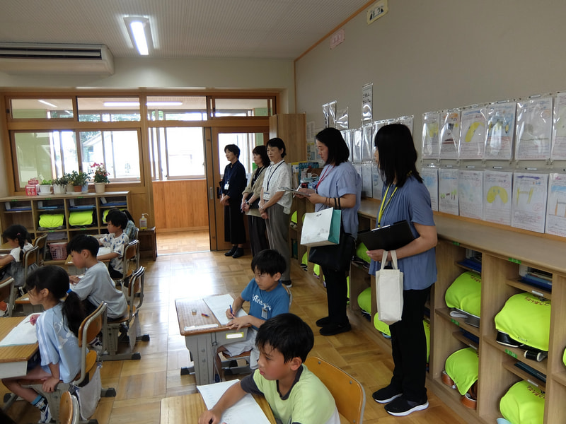 静かに授業を聞いていました