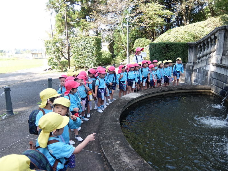 水が流れているよ