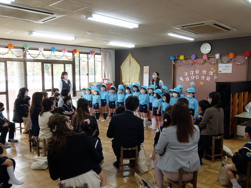 年長組がお祝いに来ました