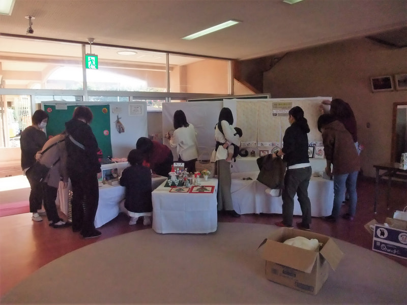 おうちの人の作品を飾ります