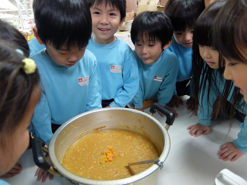 ニンジンいれてね