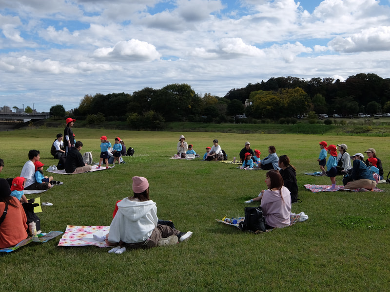 いただきます の あいさつをします