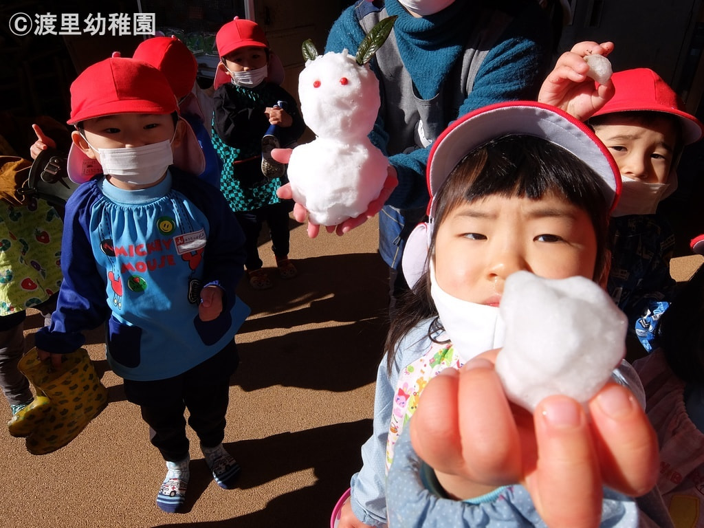 雪だるまだよ
